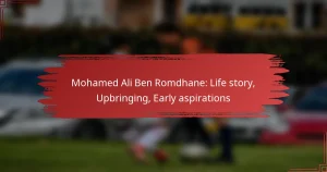 Mohamed Ali Ben Romdhane: Life story, Upbringing, Early aspirations